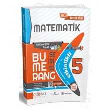 5. Sınıf Matematik Bumerang Serisi Etkinlikli Akıllı Defter Kitap Günay Yayınları