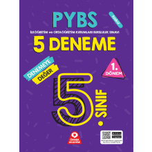 5. Sınıf PYBS 1. Dönem Denemeye Değer 5 Deneme Örnek Akademi