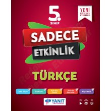 5. Sınıf Sadece Etkinlik Türkçe Yanıt Yayınları