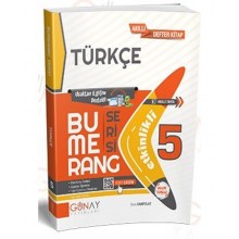 5. Sınıf Türkçe Bumerang Serisi Etkinlikli Akıllı Defter Kitap Günay Yayınları