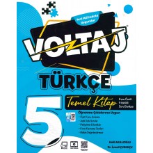 5. Sınıf Voltaj Türkçe Temel Kitap Berkay Yayıncılık