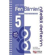 5. Sınıf Yeni Nesil Nitelikli Defter Fen Bilimleri Nitelik Yayınları