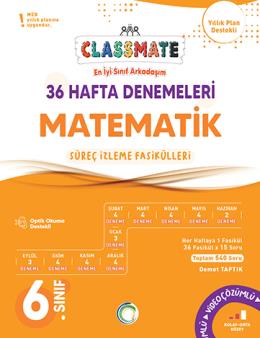 6. Sınıf Classmate Matematik 36 Hafta Denemeleri Okyanus Yayınları