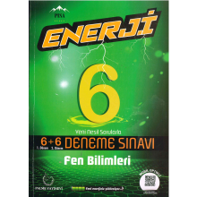 6. Sınıf Fen Bilimleri Enerji 6+6 Deneme Sınavı Palme Yayınları