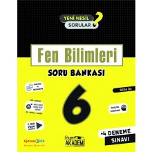 6.Sınıf Fen Bilimleri Soru Bankası Üçgen Akademi