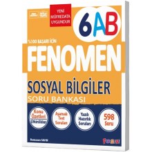 6. Sınıf Fenomen Sosyal Bilgiler Soru Bankası A-B Fenomen Okul