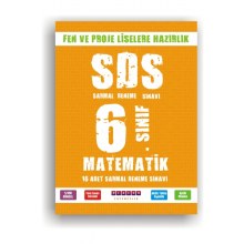6. Sınıf Matematik 16lı Sarmal Deneme Sınavı Platon Yayınları
