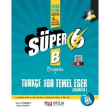6. Sınıf Süper Türkçe 100 Temel Eser (Seçmeler) Nitelik Yayınları 6. Sınıf Süper Türkçe 100 Temel Eser (Seçmeler) Nitelik Yayınları