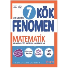 7. Sınıf KÖK Matematik Soru Bankası Fenomen Okul Yayınları