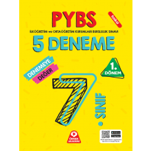7. Sınıf PYBS 1. Dönem Denemeye Değer 5 Deneme Örnek Akademi
