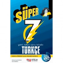 7. Sınıf Süper Türkçe Yeni Nesil Soru Kitabı Nitelik Yayınları