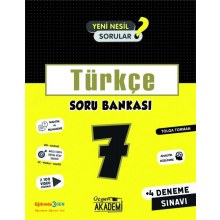 7.Sınıf Türkçe Soru Bankası Üçgen Akademi