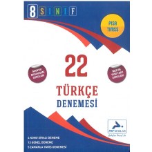 8. Sınıf 22 Lgs Türkçe Denemesi Paraf Yayınları