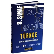 8. Sınıf 32 Hamle Türkçe Haftalık Kazanım Denemeleri Startfen Yayıncılık