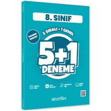 8. Sınıf 5+1 LGS Deneme Startfen Yayıncılık