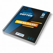 8. Sınıf Aktif Defter Fen Bilimleri Yanıt Yayınları