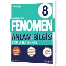8.Sınıf Anlam Bilgisi Soru Bankası Fenomen Okul Yayınları