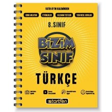 8. Sınıf Bizim Sınıf Türkçe Defteri Startfen Yayınları