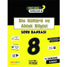 8.Sınıf Din Kültürü ve Ahlak Bilgisi Soru Bankası Üçgen Akademi