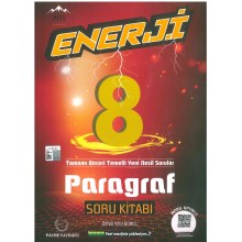 8. Sınıf Enerji Yeni Nesil Paragraf Soru Kitabı Palme Yayınları