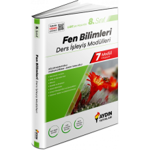 8. Sınıf  Fen Bilimleri Ders İşleyiş Modülleri Aydın Yayınları