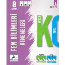 8. Sınıf Fen Bilimleri Kolay Orta Branş Deneme Paraf Yayınları