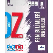 8. Sınıf Fen Bilimleri Orta Zor Branş Deneme Paraf Yayınları