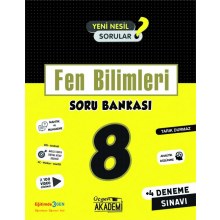 8.Sınıf Fen Bilimleri Soru Bankası Üçgen Akademi