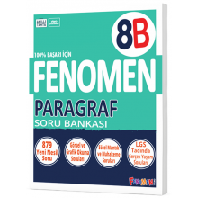 8. Sınıf Fenomen Paragraf Soru Bankası B Fenomen Okul