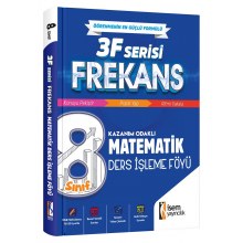 8. Sınıf Frekans Matematik Ders İşleme Föyü İsem Yayınları