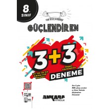 8. Sınıf Güçlendiren 3+3 Deneme Ankara Yayıncılık