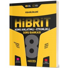 8. Sınıf Hibrit Fen Bilimleri Soru Bankası Hız Yayınları