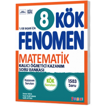 8. Sınıf KÖK Matematik Soru Bankası Fenomen Okul Yayınları