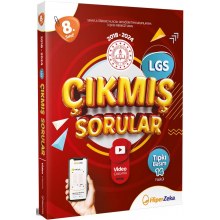 8. Sınıf LGS 2018-2025 Çıkmış Sorular Hiper Zeka Yayınları