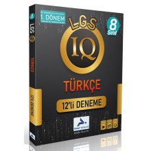 8. Sınıf LGS IQ Türkçe 12li Deneme 1. Dönem Paraf Yayınları