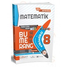 8. Sınıf LGS Matematik Bumerang Serisi Etkinlikli Akıllı Defter Kitap Günay Yayınları