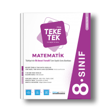 8. Sınıf LGS Matematik Teke Tek Soru Bankası Pruva Akademi