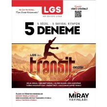 8. Sınıf LGS Transit 5 Deneme Miray Yayınları