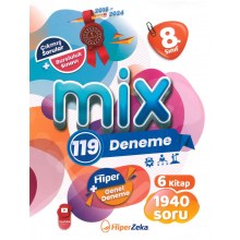 8. Sınıf Mix 119 Deneme Tüm Dersler Set Hiper Zeka