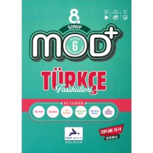 8. Sınıf Mod+ Türkçe Anlamtım Fasikülleri Paraf Yayınları