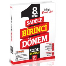 8. Sınıf Sadece 1. Dönem Tüm Dersler Soru Bankası Model Eğitim