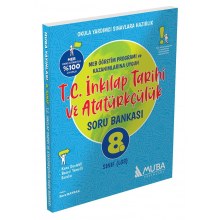 8. Sınıf T.C. İnkılap Tarihi ve Atatürkçülük Soru Bankası Muba Yayınları