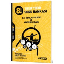 8. Sınıf T.C. İnkılap Tarihi ve Atatürkçülük Tıkır Tıkır Soru Bankası Hız Yayınları