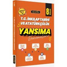 8. Sınıf T.C. İnkılap Tarihi ve Atatürkçülük Yansıma Denemeleri Startfen Yayınları