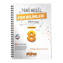 8. Sınıf Yeni Nesil Fen Bilimleri Defteri  Spoiler Yayınları