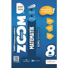 8. Sınıf Zoom Serisi Matematik Soru Bankası Günay Yayınları
