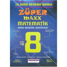 8. Sınıf Züper Maxx Matematik Konu Deneme Sınavları Platon Yayınları