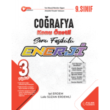 9. Sınıf Enerji Coğrafya Konu Özetli Soru Fasikülü Palme Yayınları