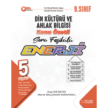 9. Sınıf Enerji Din Kültürü ve Ahlak Bilgisi Konu Özetli Soru Fasikülü Palme Yayınları