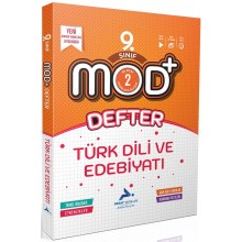9. Sınıf MOD+ Serisi Türk Dili ve Edebiyatı Defter Paraf Yayınları